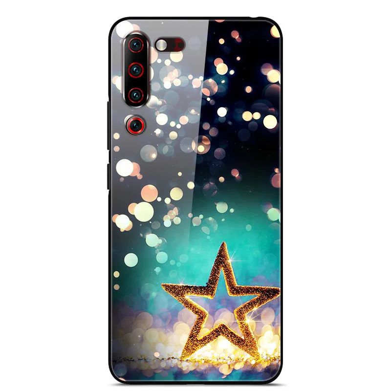 23 Для lenovo Z6 Pro Чехол Z6 Lite закаленное стекло жесткая задняя крышка чехол для телефона s Для lenovo Z6Pro Z 6 Z6Lite защитный силиконовый бампер - Цвет: 23