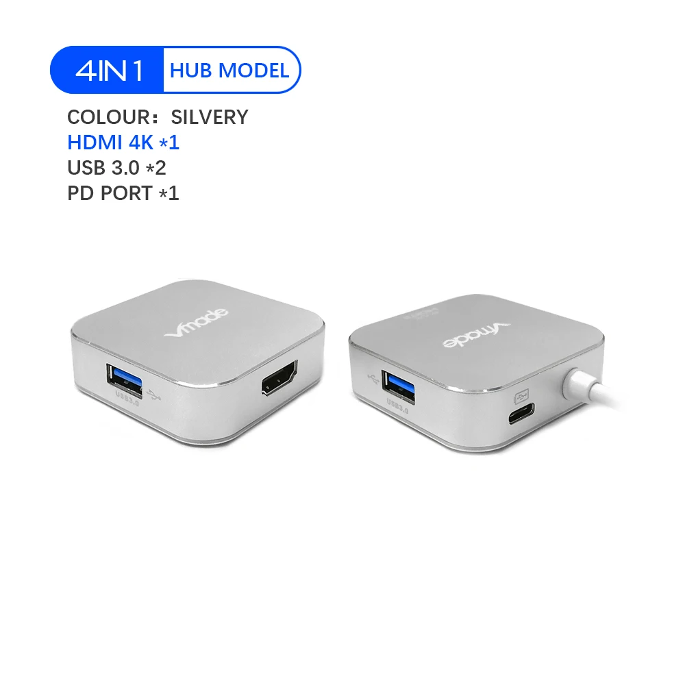 USB C type C к HDMI type C к VGA Аудио адаптер 4 в 1 USB 3,0 USB-C конвертер кабель для ноутбука Macbook Google huawei mate 20 - Цвет: Type-C to HDMI