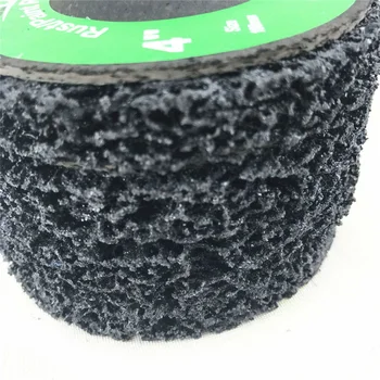 

4pcs Grinder Wheels Black 4" Discs Car Rust Removal Polishing 46Grit Stainless Steel Aluminum