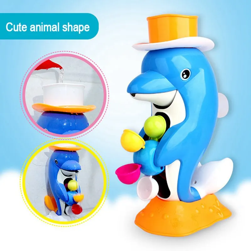 Карта Baby Infant Wow, игрушка для ванны в Ираке, Дельфин для ванны, водяная игрушка, детский душ для ванной, игрушка