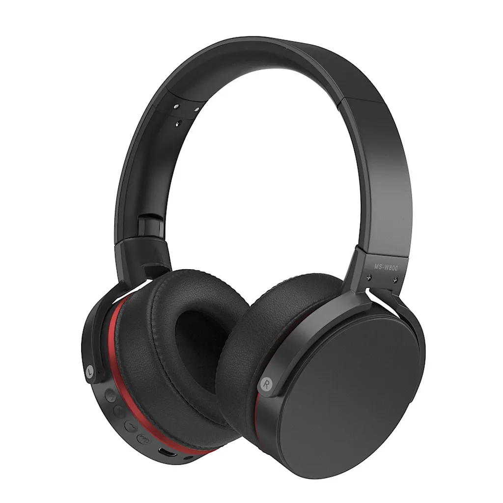MICSHON Складные Bluetooth наушники с микрофоном Поддержка Tf карты MP3 Fm наушники гарнитура для планшета для samsung