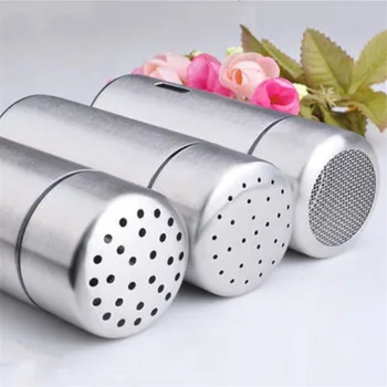 

Multi-purpose Stainless Steel Kitchen Gadgets Spice Pepper Shaker Spice Jar Seasoning Can Salt Sugar Bottle