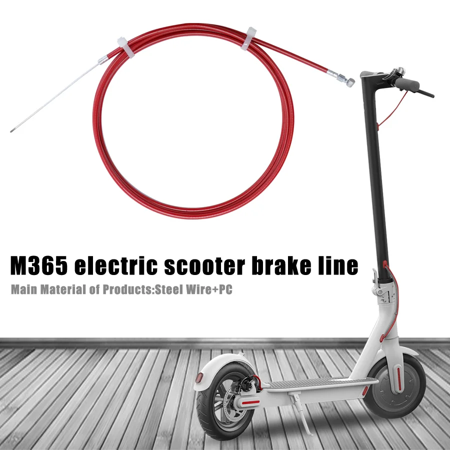 Brake Line Rear Brake Line Cable Red Durable Wire Replacement For Xiaomi  M365/1S/Pro Pro2 Electric Scooter Skateboard Accessorie - AliExpress Sports  \u0026 Entertainment