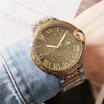 

Rolex- Women Men's Quartz Watch fashion Luxury Tops brand Gift gold Casual Waterproof Designer watches 941Orders