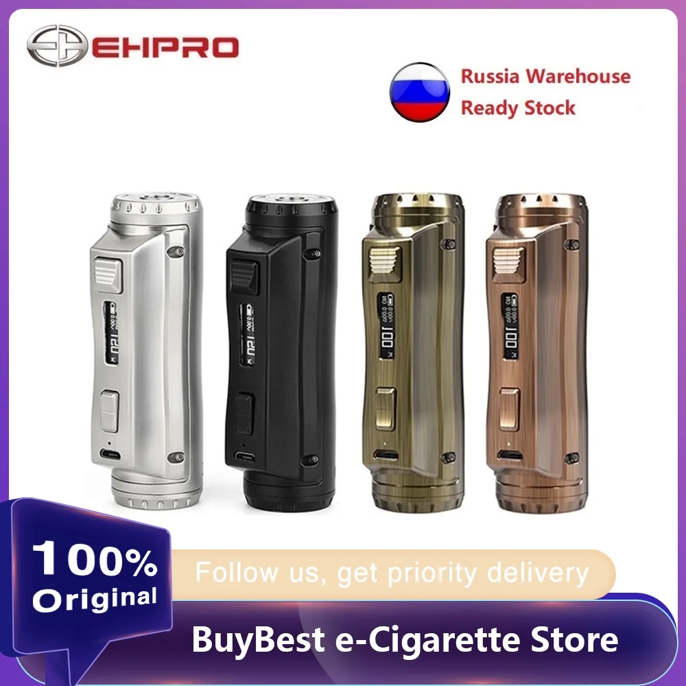 Новый боксмод Ehpro Cold Steel 100 120 Вт TC с ультрабыстрой скоростью стрельбы 0 0018 S и