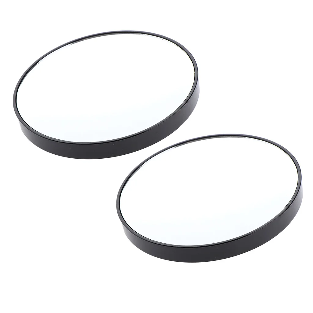 2 Pieces 15X Magnifying Mirrors - Round Single Side Suction Cup Makeup Mirrors For Face Makeup Application