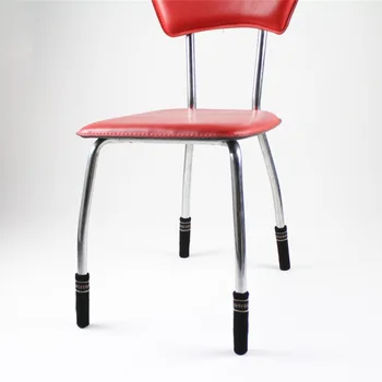 

4pcs Chair Leg Socks Anti-slip Table Anti Scratch Furniture Floor Protectors Caps Feet Pads Knitting Covers Double Layer