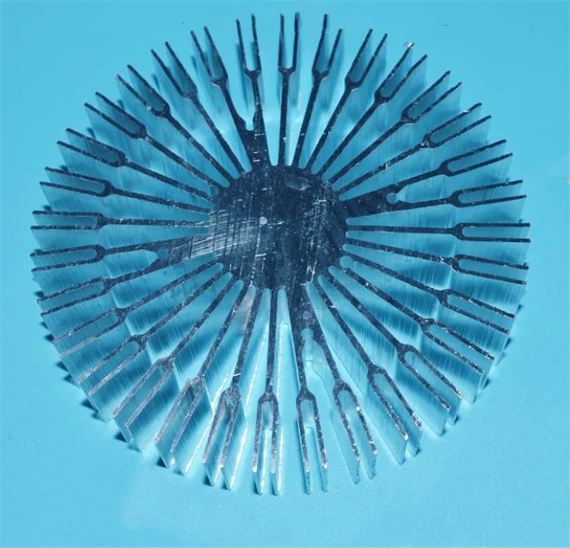 100MM*20mm LED Heatsink Aluminum Base Radiator For 20W 30W 50W High Power LED UFO Round PCB Radiator Lamp DIY