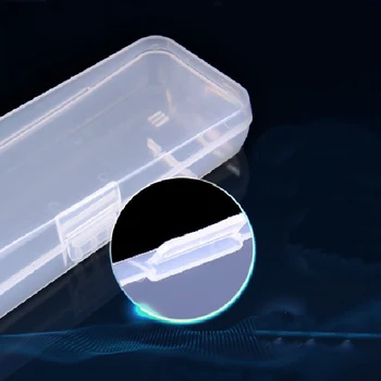 Men Universal Shaver Storage Box Handle Box Full Transparent Plastic Case Razor Boxs Eco Friendly