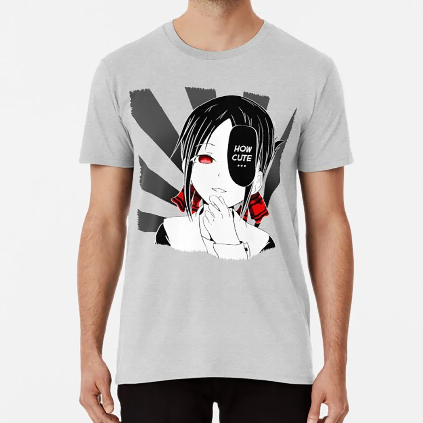 Какая милая футболка Kaguya Sama Shinomiya Love Is War как кавайная Кото Манга Аниме | Мужская