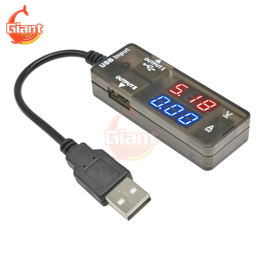 DC Цифровой вольтметр Амперметр мини креативный телефон USB тестер напряжение измеритель тока Портативный USB зарядное устройство Доктор мощность детектор