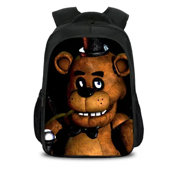 

Five Nights At Freddy's Schoolbag Backpacks Bonnie Fazbear Foxy Freddy Chica School Bags for Teenager Kids Mochila Infantil