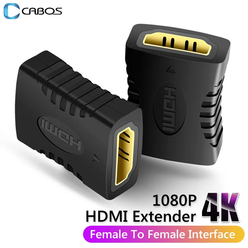 1 или 2 шт. удлинитель интерфейса HDMI-HDMI HD 1080P 4K адаптер для PS4 PS3 ПК Xiaomi ТВ приставки