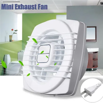 

Exhaust Fan Kitchen Bathroom Room Silent Inline Pipe Duct Fan Wall Wall Toilet Extractor Ventilation Air Cleaning