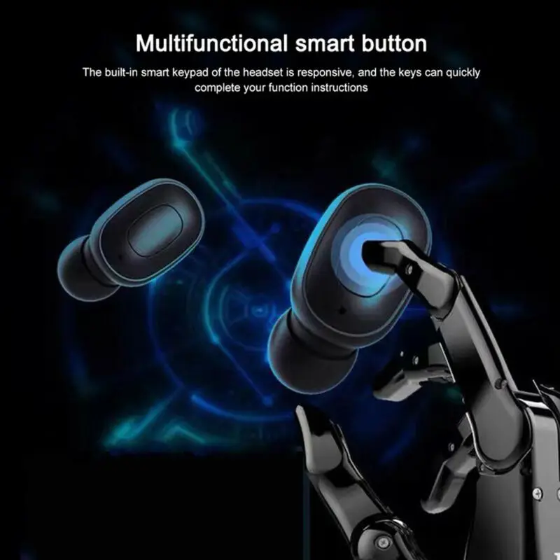 X10 TWS Bluetooth 5 0 Earphones Wireless Sport Waterproof Earbuds For iPhone Android Digital Display Headphones