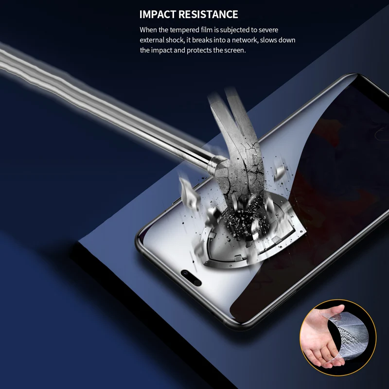 3D Анти-пип шпион полное покрытие закаленное стекло для huawei P30 P20 Lite Pro Защита экрана для huawei P Smart Z Plus пленка