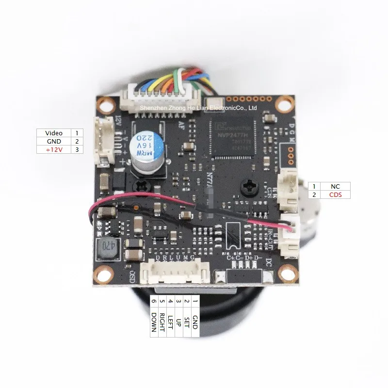 1920P стоимость акции высокой CCTV плата камеры SONY 1/" CMOS IMX335+ NVP2477H HD 500 Мегапиксели для AHD/CVI TVI/CVBS многофункциональная камера