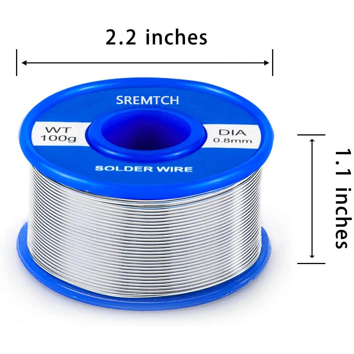 Fil à souder l'étain 0.3 mm Ø X 1 mètre, pour souder iPhone, Galaxy