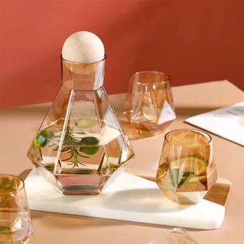 

RUIDA Glass Pitcher Cold Water Kettle Set Teapot Jug Water Bottle Juice Tea Carafe Large Capacity Bottle Sets