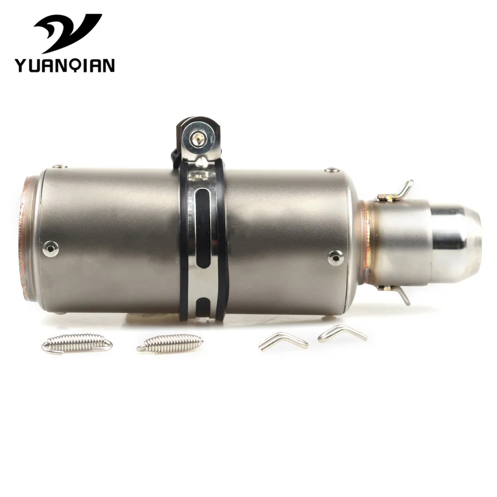 37mm-61mm Универсальный мотоцикл выхлопной трубы Мотокросс глушитель выхлопной системы для KTM RC 125 RC200 RC 250 RC390 RC8 690 SMC Фрирайд 350 350 EXC-F - Цвет: 37mm-61mm