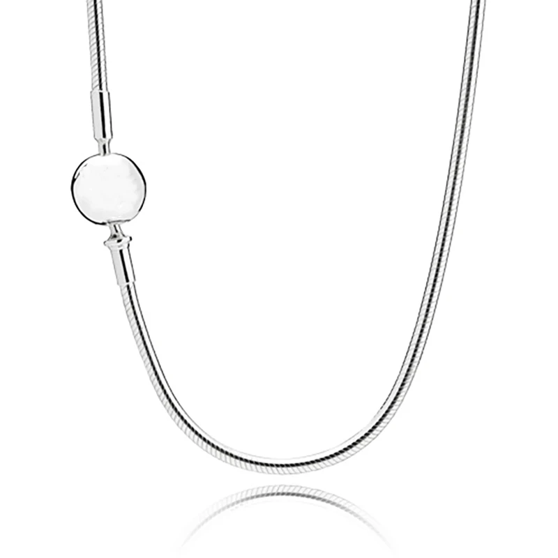 

Bule Star 100% 925 Sterling Silver Pandoras Pandoras 596004 ESSENCE charm Necklace