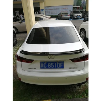 

For Lexus IS250 IS350 2013-2016 ABS Plastic Unpainted Color Rear Trunk Wing Lip Spoiler Car Accessories