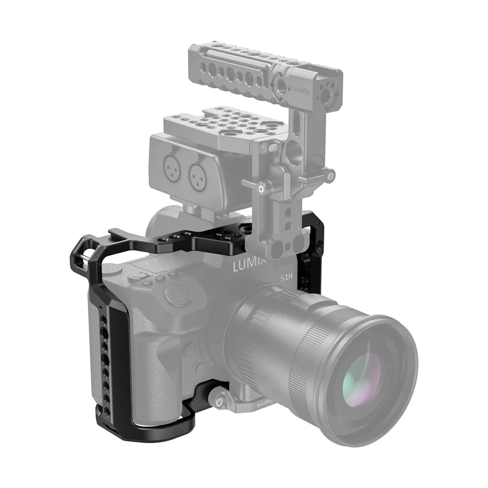 SmallRig S1H клетка для камеры Panasonic с креплением холодного башмака и микрофона Nato Rail Fr