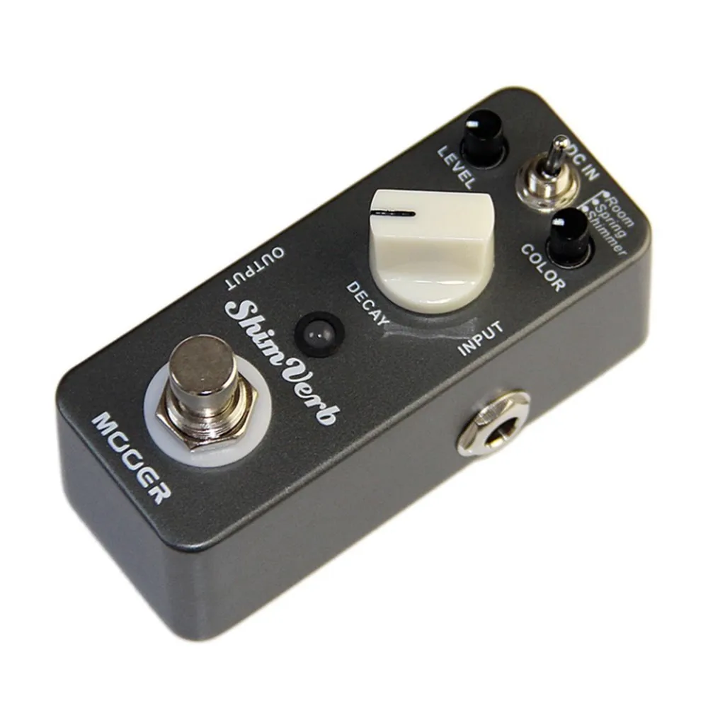 

MOOER MRV1 Shimverb Digital Reverb Guitar Effects Pedal With 3 Reverb Modes For Electric Music Instruments Guitar Accessories