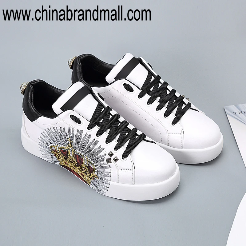 

218 fashion women spring autumn sneakers leisure shoes flats real genuine cow leather woman casual loafers shoes white