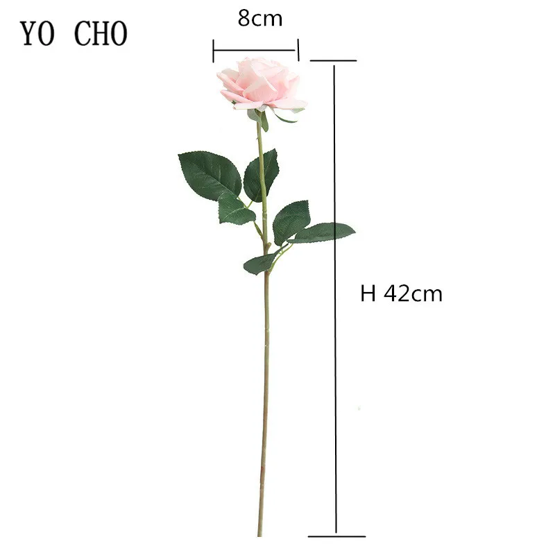 artificial flower roses wedding home decoration  (22)