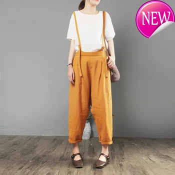 

Waist Black High Bandage Leisure Long Overalls Trousers New Loose Fit Pants Women Fashion Tide Spring Autumn 2020