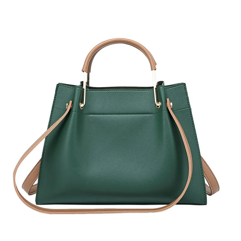 

Genuine Leather Women Totes Luxury Handbags Double Zipper Design Ladies Shoulder Bags Designer Real Cowhide Handbag Sac A C1251