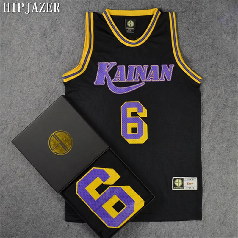 Cosplay KaiNan 6# JIN 9#MUTO 10# NOBUNGA KIYOTA Shinichi Maki 4# Basketball Jersey Basketball shirts top quality