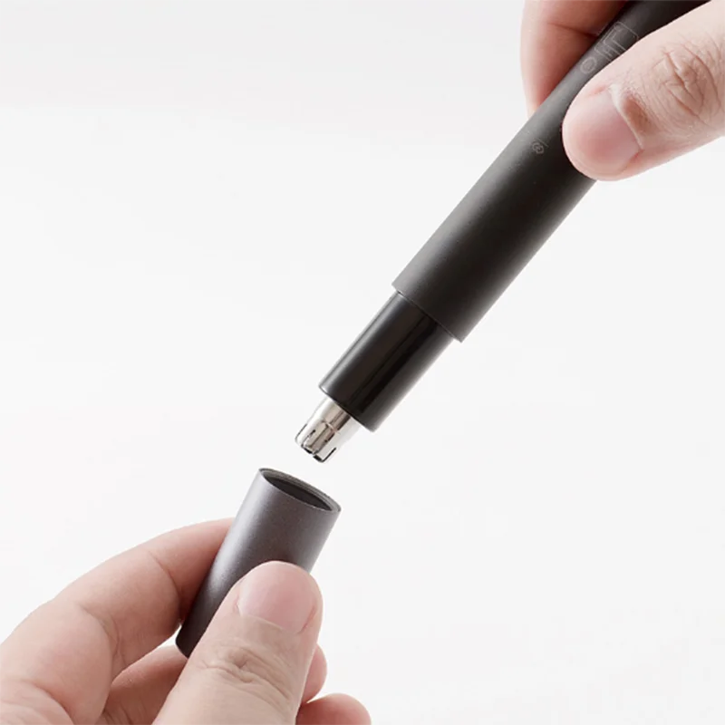 Xiaomi Mijia Электрический мини-триммер для волос в носу N1 портативная Бритва для ушей в носу машинка для стрижки волос Водонепроницаемая huanxing триммер для волос в носу HN1