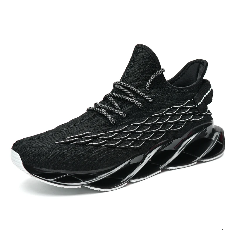 Мужские кроссовки flash Кроссовки противоскользящие кроссовки - Цвет: 2936black