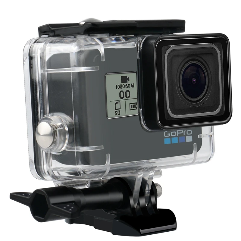 15 в 1 шлем регулируемый плоский Многофункциональный комплект крепления и водонепроницаемый чехол(45 м) для Gopro Hero 7(черный) 6 5+ Открытый цикл Surfi
