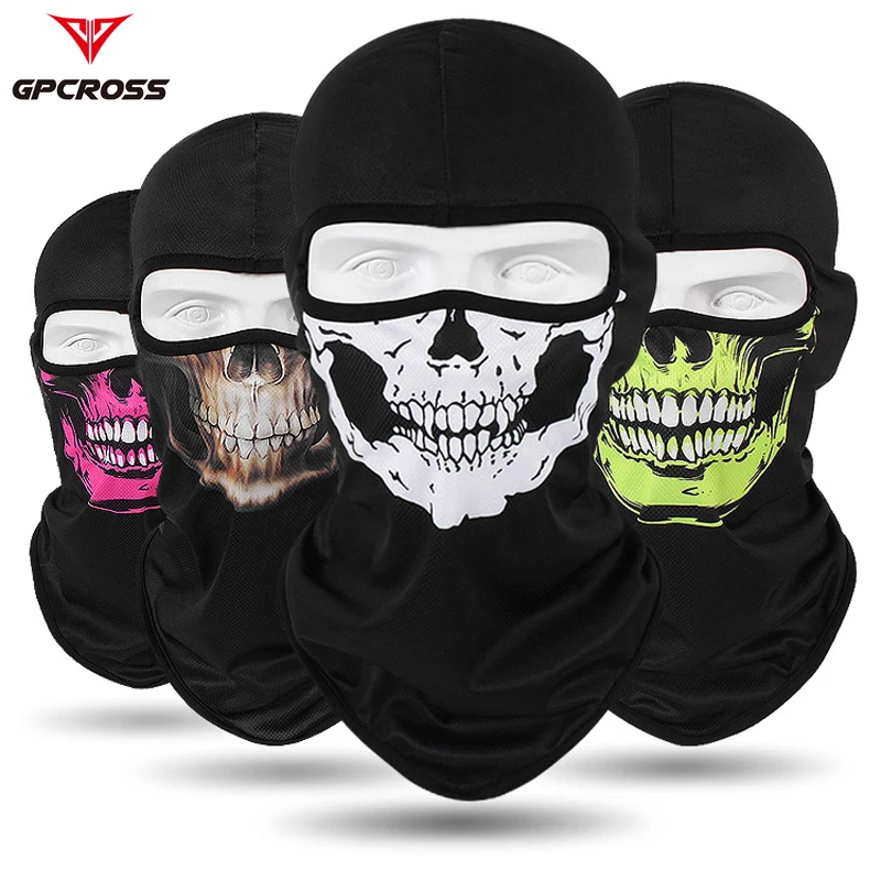 GPCROSS шлем Байкер щит мотоцикл Балаклава для велоспорта лыжный байкер маска на все