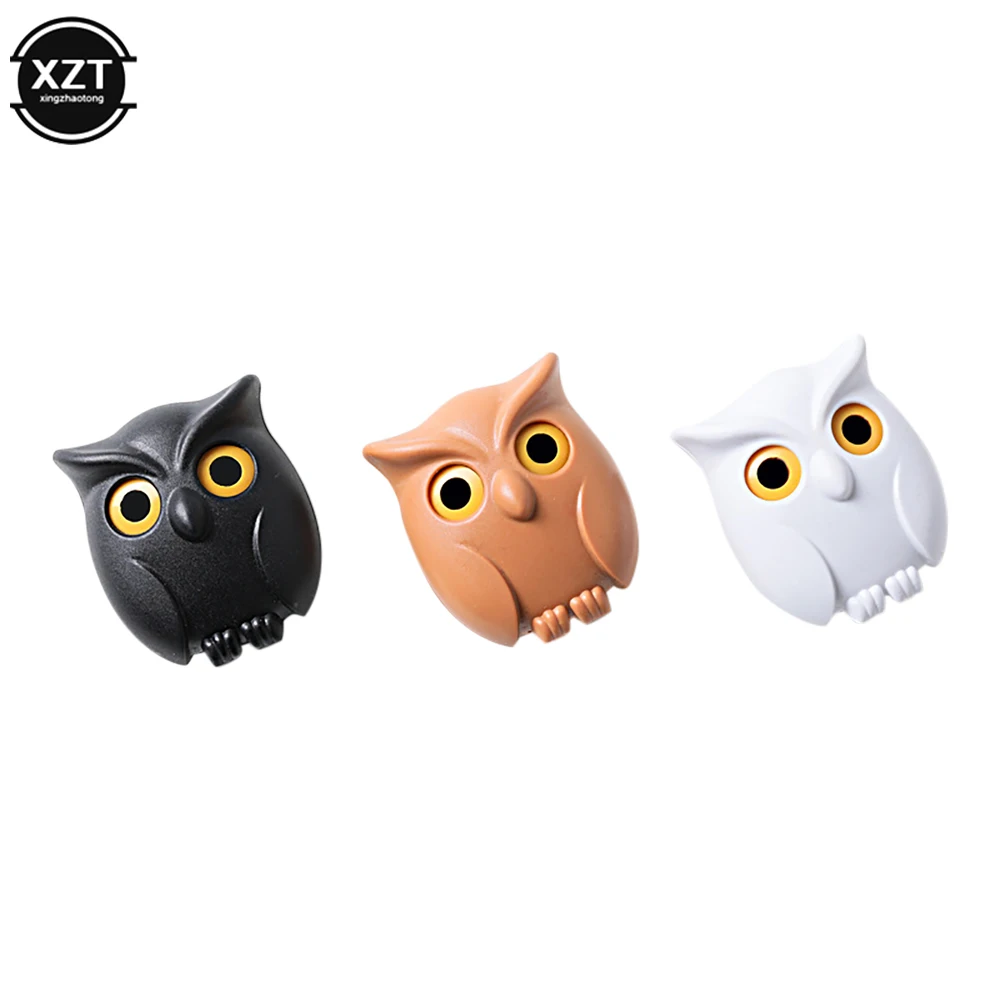 Owl Night Wall Magnetic Key Holder | Magnetic key chain holder wall
