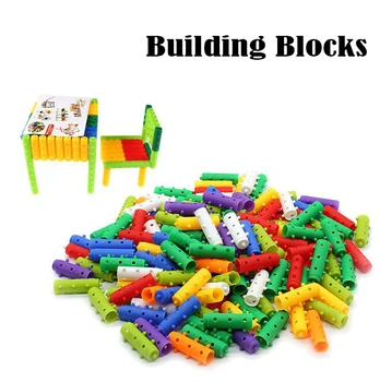 

Mosaic Building Block Stick Educational Toys Over 3 Years Old Environmentally Friendly Plastic Children Gift Intellectual Baby