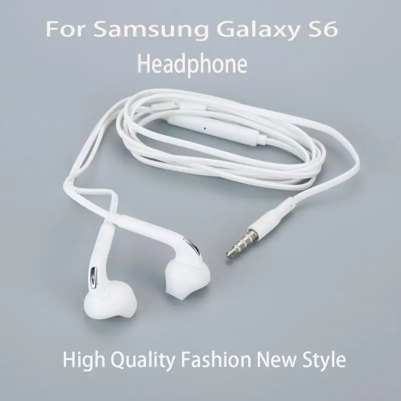 Для Samsung S6 наушники-вкладыши 3 5 мм Музыкальная гарнитура с микрофоном для