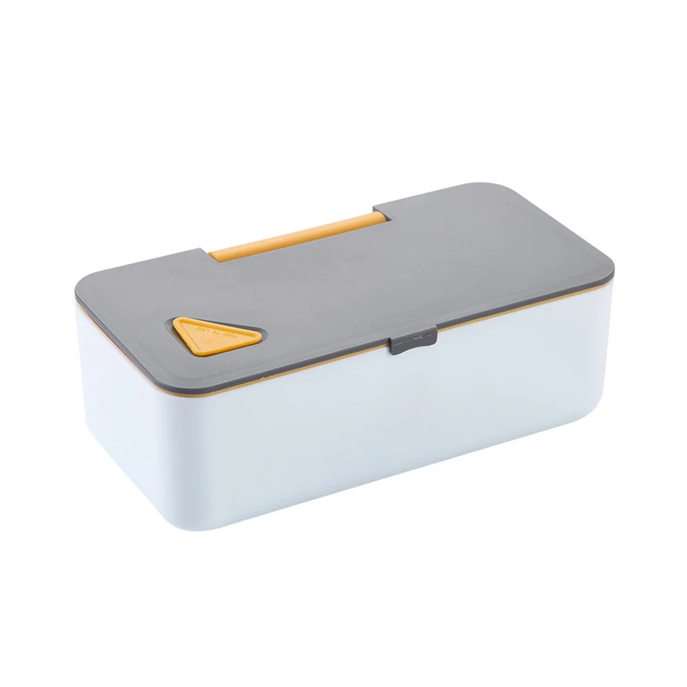Bento Box Ланч-бокс, коробка для хранения пищевых продуктов, пластиковая японская коробка Bento, контейнер для микроволновой печи с подогревом, посуда