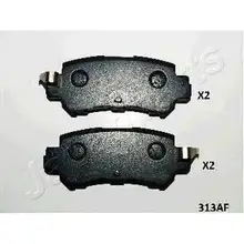 Колодки дисковые задние с антискр. пл.\ Mazda CX-5 2.0/2.0D 11 J
