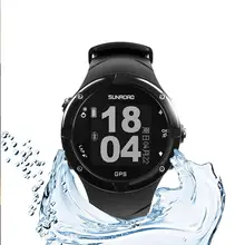 SUNROAD gps 50 м для мужчин женщин водонепроницаемый цифровой Bluetooth Триатлон Шаг Граф Компас Датчик Уровня Часы