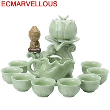 

Kitchen Bedroom Decor Shabby Chic Kung Fu Cucina Keukenhulpjes Teapot Home Decoration Accessories Chinese Tea Pot Teaware Set