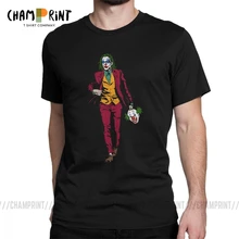 Мистер Флек джокер футболка мужская отряд самоубийц Забавный Клоун крутые хлопковые футболки Классический готический злодей футболка 4XL 5XL 6XL Топы