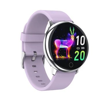 

Smartwatch Q16 Women Smart Watch 1.22inch Color Screen Fitness Tracker with Heart Rate Monitor Blood Pressure for IOS Android