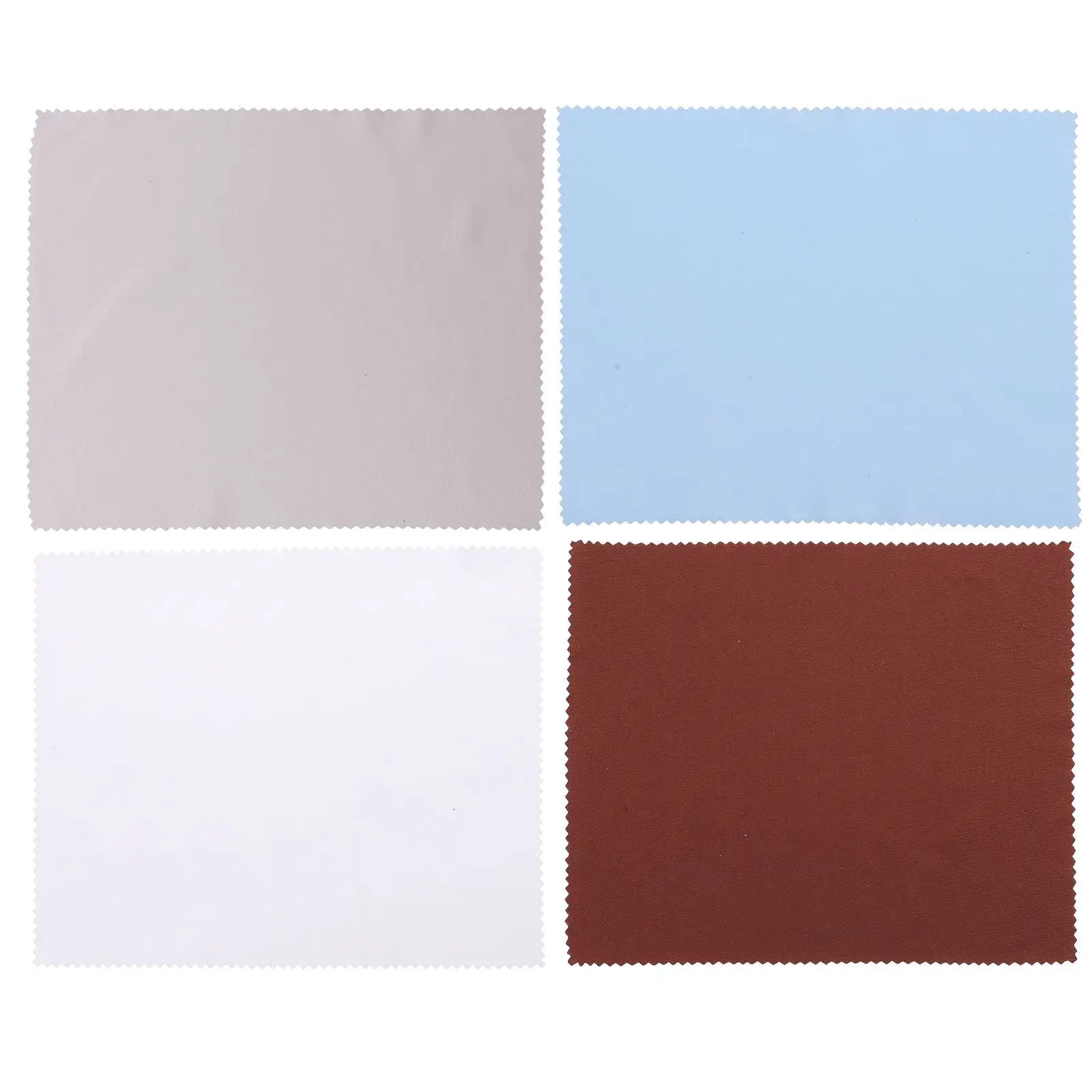 50 шт. практичная прочная мягкая салфетка для чистки линз протирания из