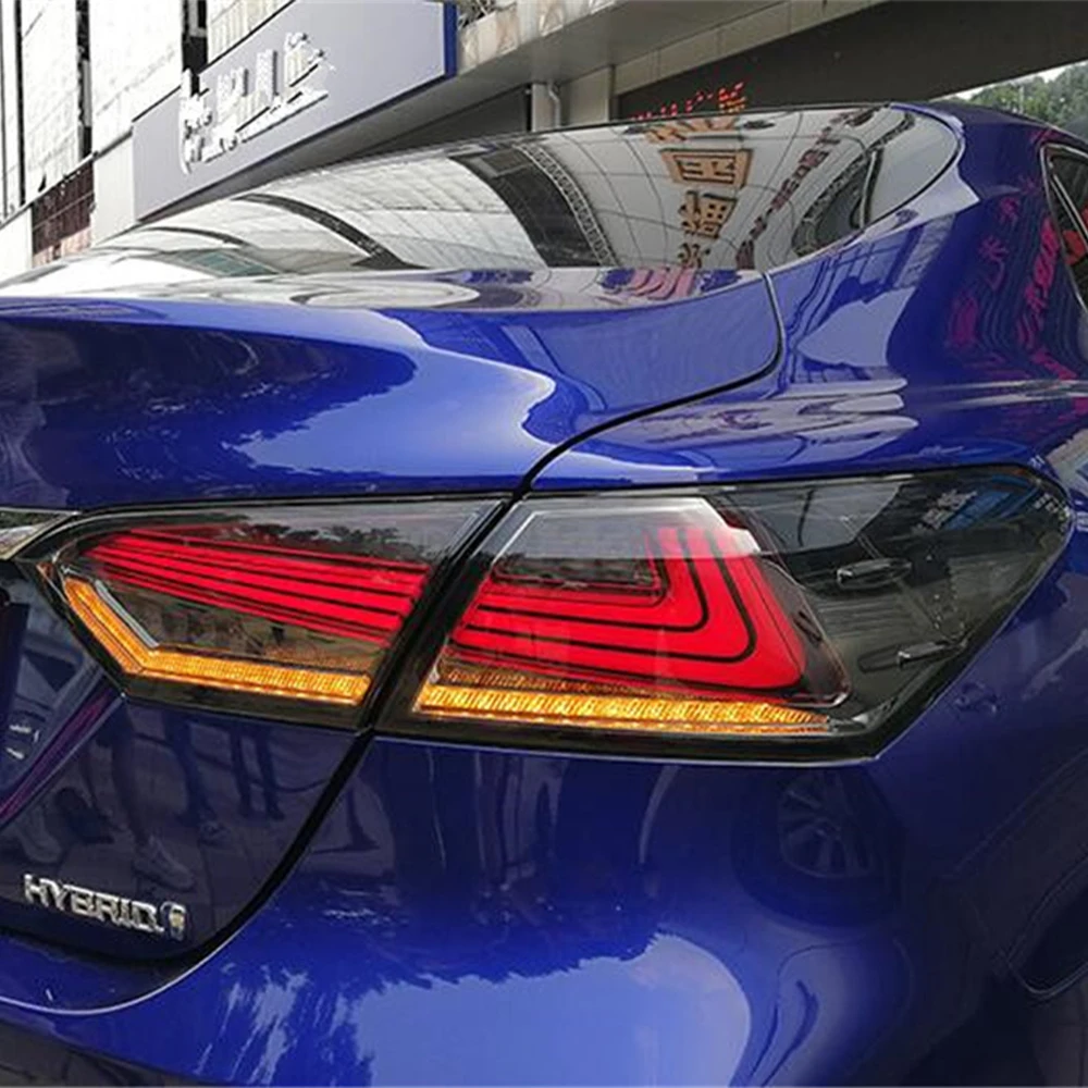 1 комплект задний светильник противотуманных фар фонарь для Toyota camry 2018 2019 2020 RS TYPE