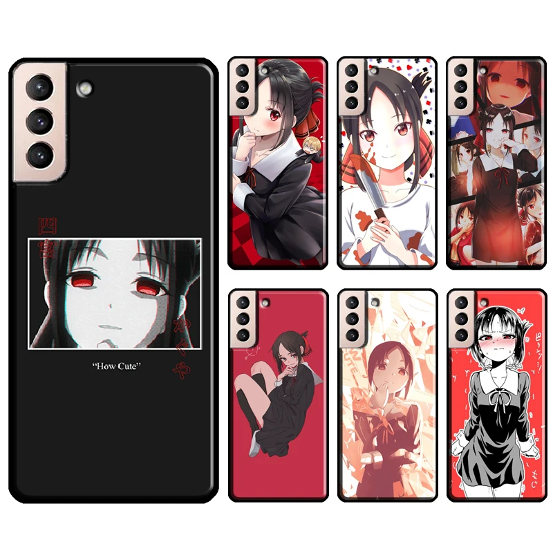 Shinomiya Kaguya sama Love Is War Soft Cover For Samsung Galaxy S10 S8 S9 S20 Plus Note 10 20 Ultra S21 FE Case | Мобильные телефоны