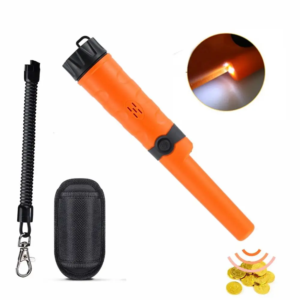 Orange Полностью водонепроницаемый металлоискатель Pinpointer - Цвет: Orange